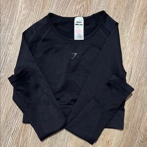 Gymshark Jet Black Performance Top